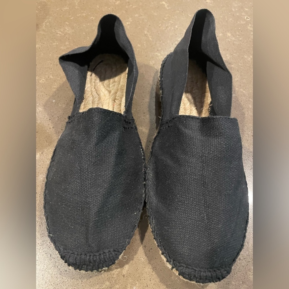 Black Espadrilles shoes